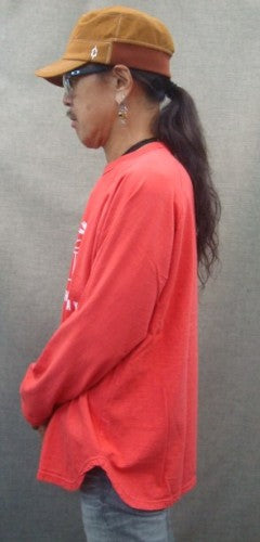sunny day chill day Y-1072B（カラー：レッド）