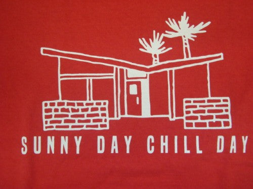 sunny day chill day Y-1072B（カラー：レッド）