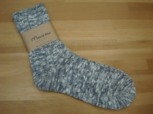 スラブネップツイスター杢 MENS 106502　カラー：Gray（サイズは25-27cmのワンサイズ）