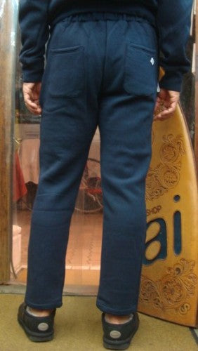 膝当付スウェットパンツ 223-162（カラー：NAVY）