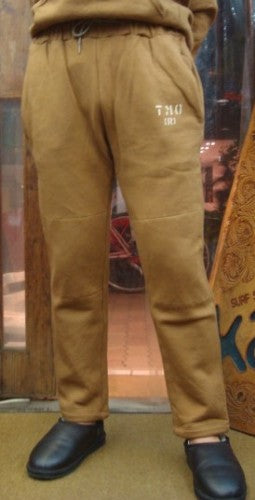 膝当付スウェットパンツ 223-162（カラー：CAMEL）
