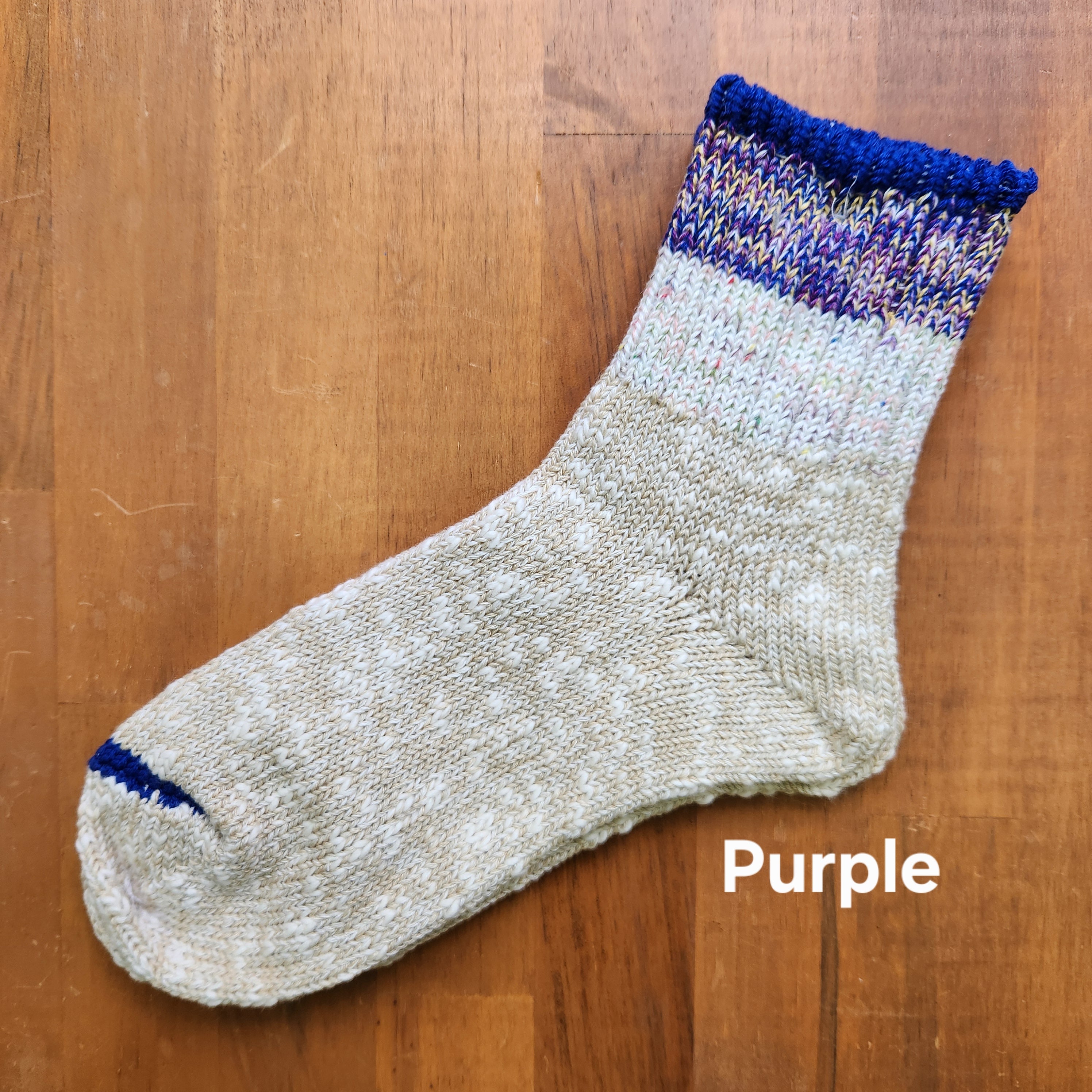 6 色ツイスター&スラブネップ LADIES 20656（サイズは23-25cmのワンサイズ）