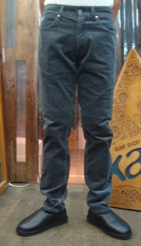 ストレッチコーデュロイ 5POCKETパンツ 222-154（カラー：CHARCOAL）