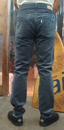 ストレッチコーデュロイ 5POCKETパンツ 222-154（カラー：CHARCOAL）