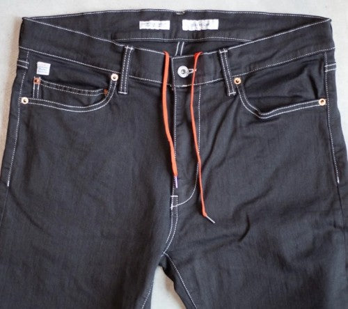 「後染めシリーズ」ストレッチデニム5POCKETパンツ 221-138（カラー：CHARCOAL）