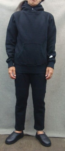 膝当付スウェットパンツ 225-195（カラー：BLACK）