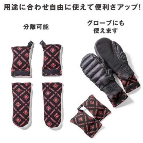 DEELUXE(ディーラックス) THERMO DRY(サーモドライ)　カラー: BLACK/RED