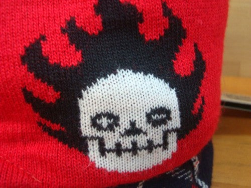 SKULLY HEADBAND HAT （カラー：459）・・ドイツメイドの１点物のレアで貴重な商品
