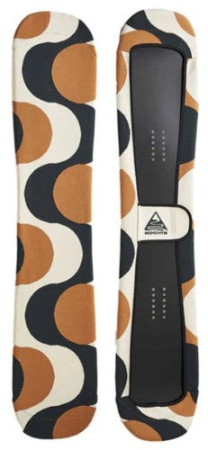 KNIT BOARD COVER STD-CIRCLE WAVE（ニットボードカバースタンダードサークルウェーブ）HM-KBC0004 Mサイズ：150-165cm　（カラー：CHOCOLATE）