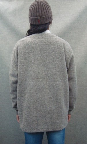 1ボタンカーディガン 125-609（カラー：BROWN）