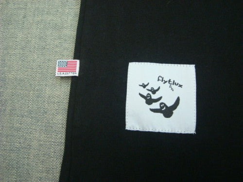 FX20-601 Mark Gonzales(マーク・ゴンザレス)  x FLATLUX - Alien Ls-T（カラー：black）コラボレーション商品