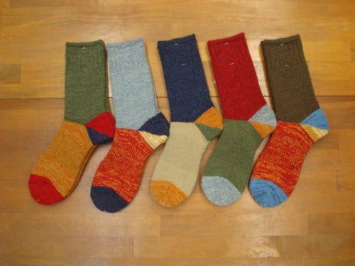 タムウール踵切替 MENS 112175（サイズは25-27cmのワンサイズ）