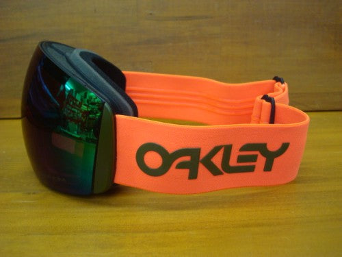 OAKLEY(オークリー)FACTORY PILOT COLLLECTION FLIGHT DECK XL 0OO7050 _ 70508200/Factory Pilot Orange Dark Brush/PRIZM SNOW Prizm Jade Iridium