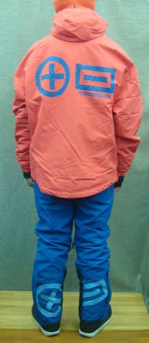 MEN SKI JACKET 00017680（カラー：18-1762 HIBISCUS）