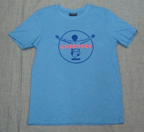 MEN T-SHIRT OSCAR 00017992（カラー：18-4033 BLUE JASPER）