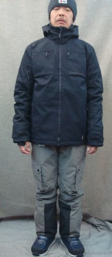 MEN SKI JACKET 00014280（カラー：19-3911 BLACK BEAUTY）