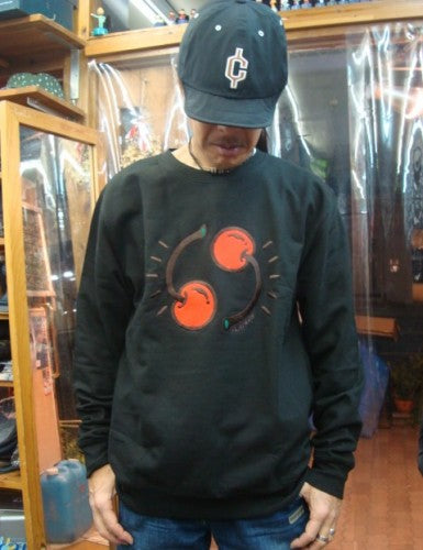FX19-505 5el x FLATLUX - 69 Crewneck（カラー：black）サイズ：L（日本サイズ）コラボレーション商品