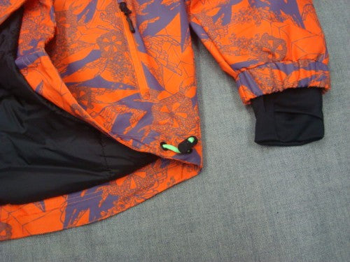 MEN SKI JACKET 00014287（カラー：2130 Orange/Purple AOP）