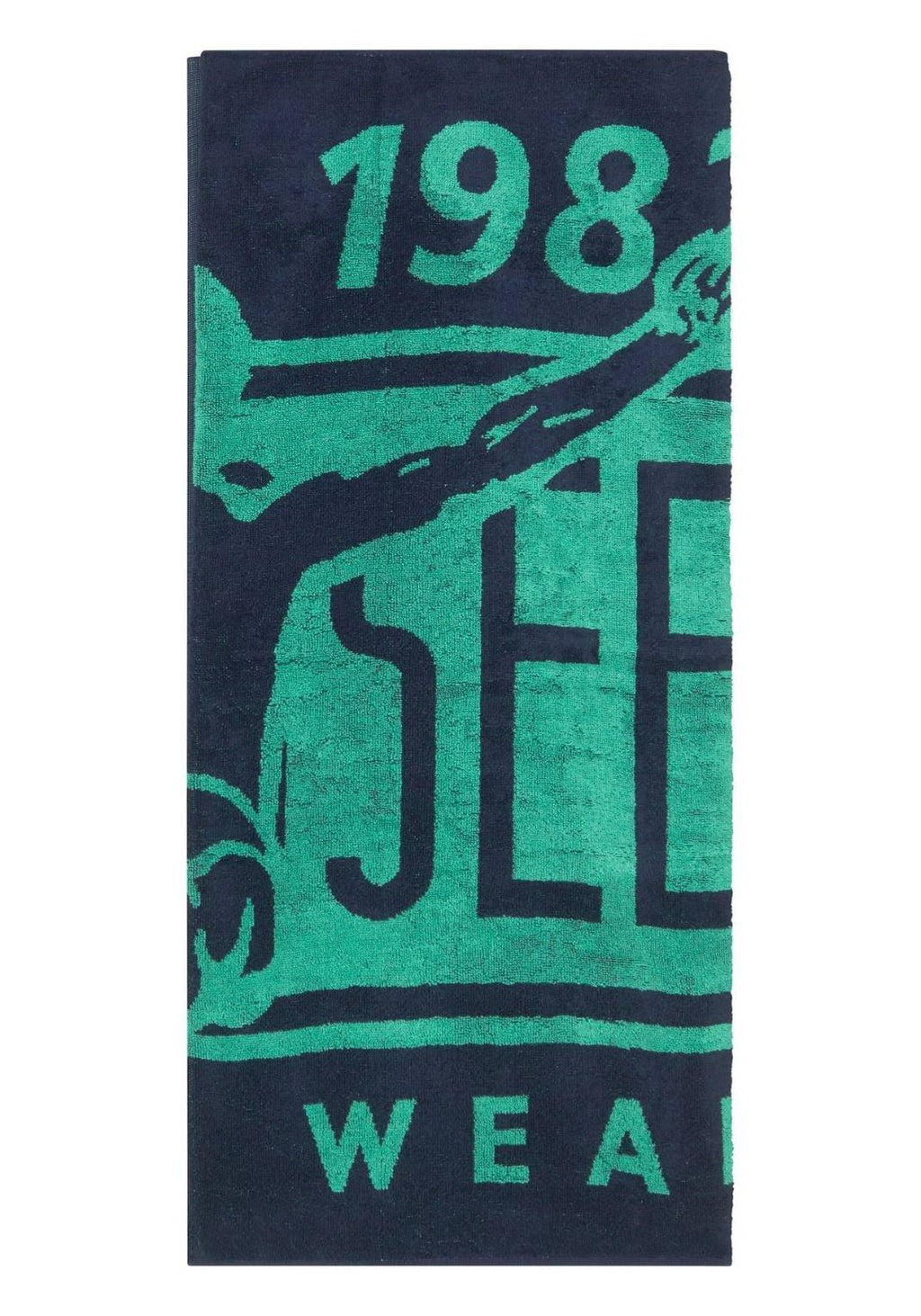 UNISEX BEACH TOWEL 3326146（カラー：19-4010 TOTAL ECLIPS）