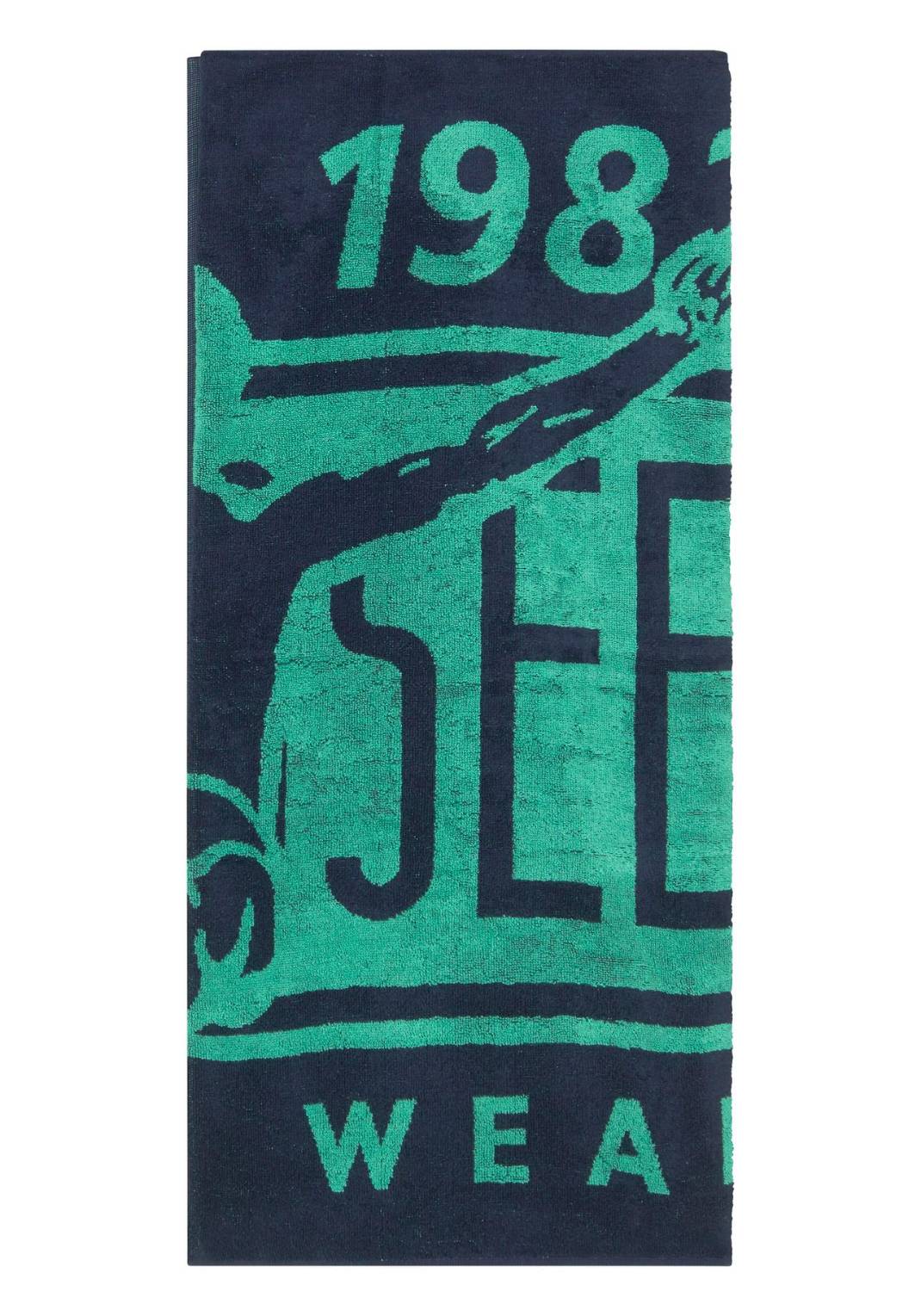 UNISEX BEACH TOWEL 3326146（カラー：19-4010 TOTAL ECLIPS）