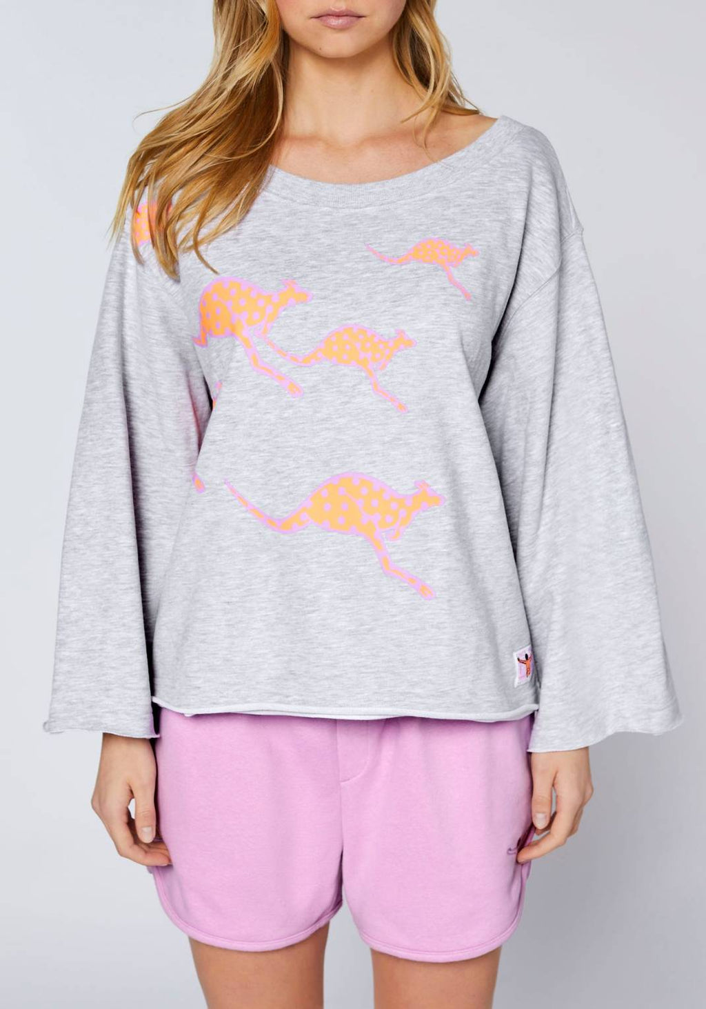 WOMEN SWEATSHIRT 3326064（カラー：15-4101M HIGH-RISE MELANGE）