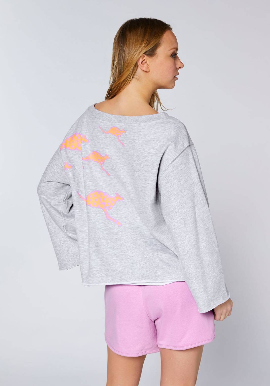 WOMEN SWEATSHIRT 3326064（カラー：15-4101M HIGH-RISE MELANGE）