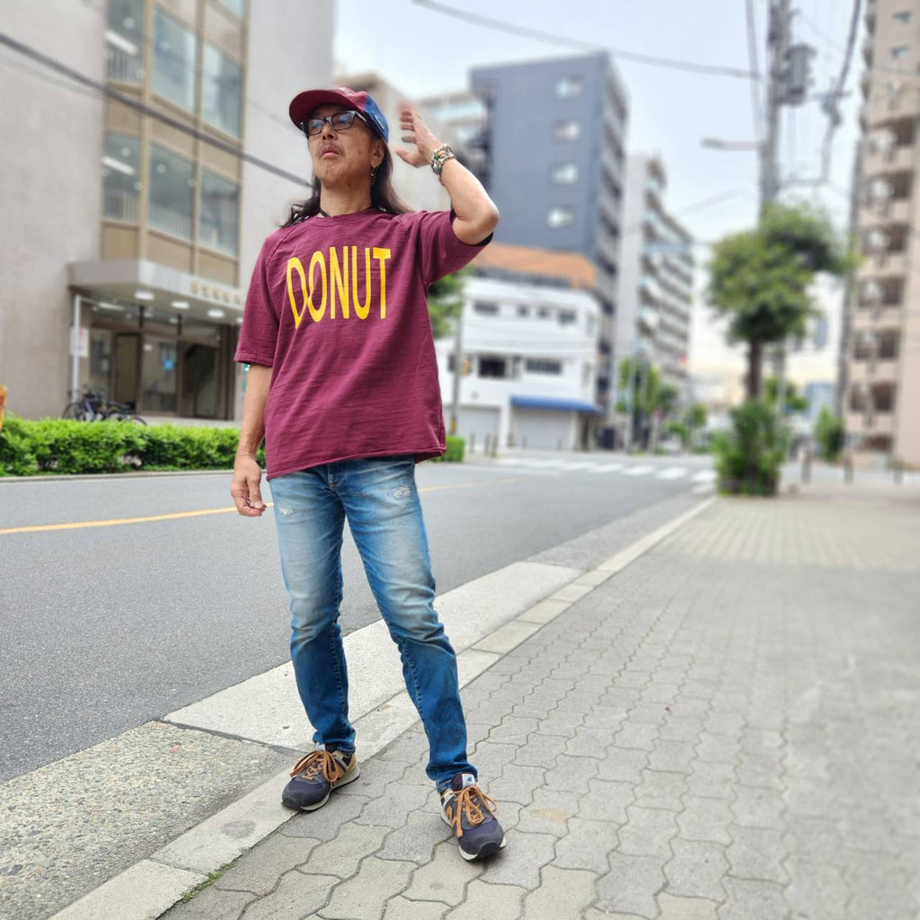 Donut Y-1101A（カラー：バーガンディ）サイズ：UNISEX(男女兼用)ワンサイズのみ（日本サイズ）
