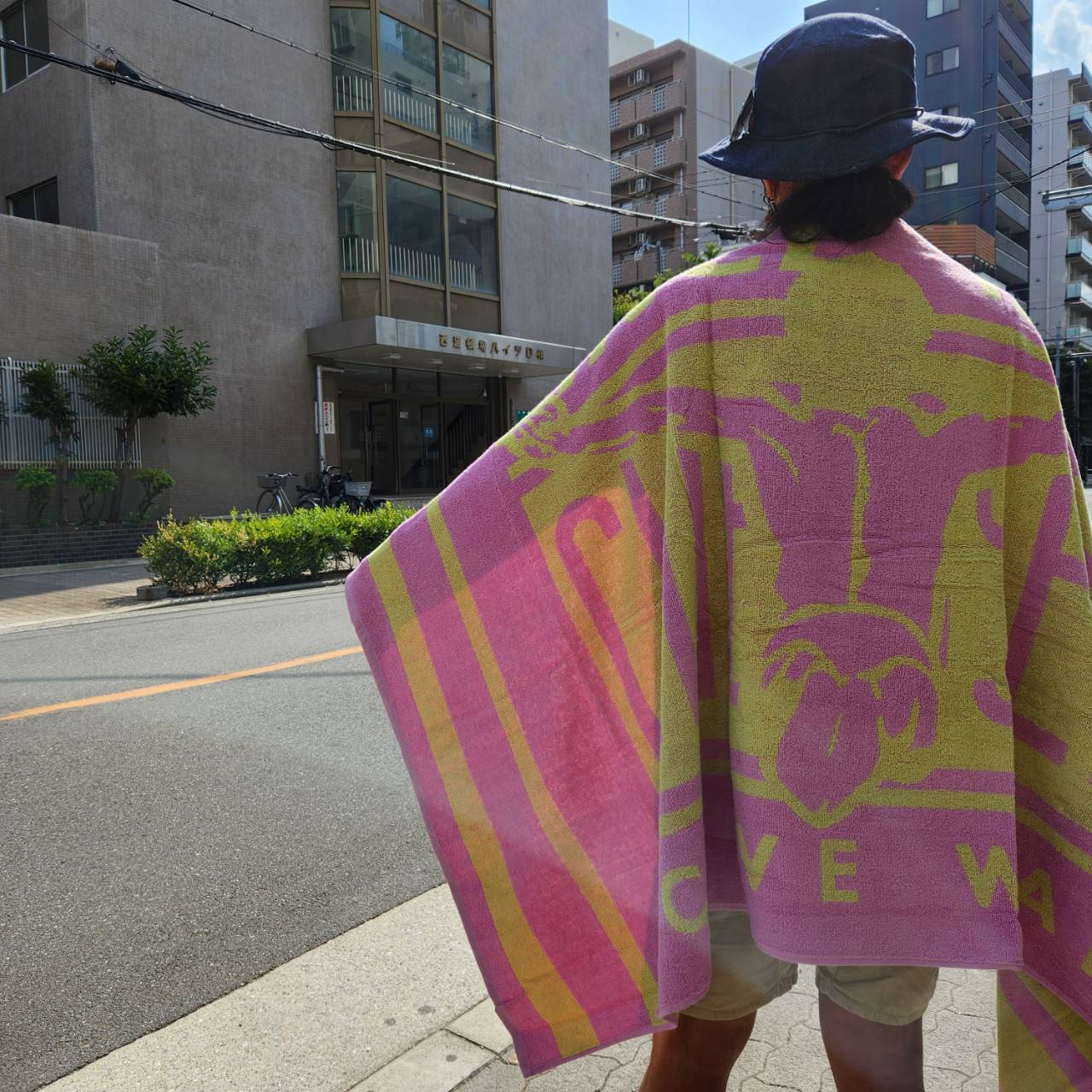 UNISEX BEACH TOWEL 3326146（カラー：15-3214 ORCHID）