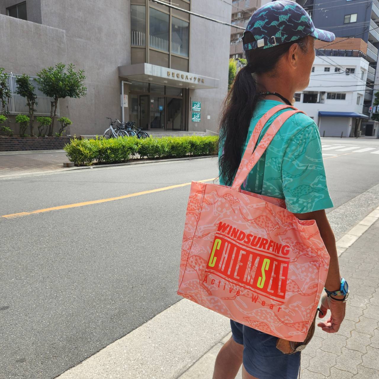 UNISEX BEACH BAG 3326140（カラー：16-1442 MELON）