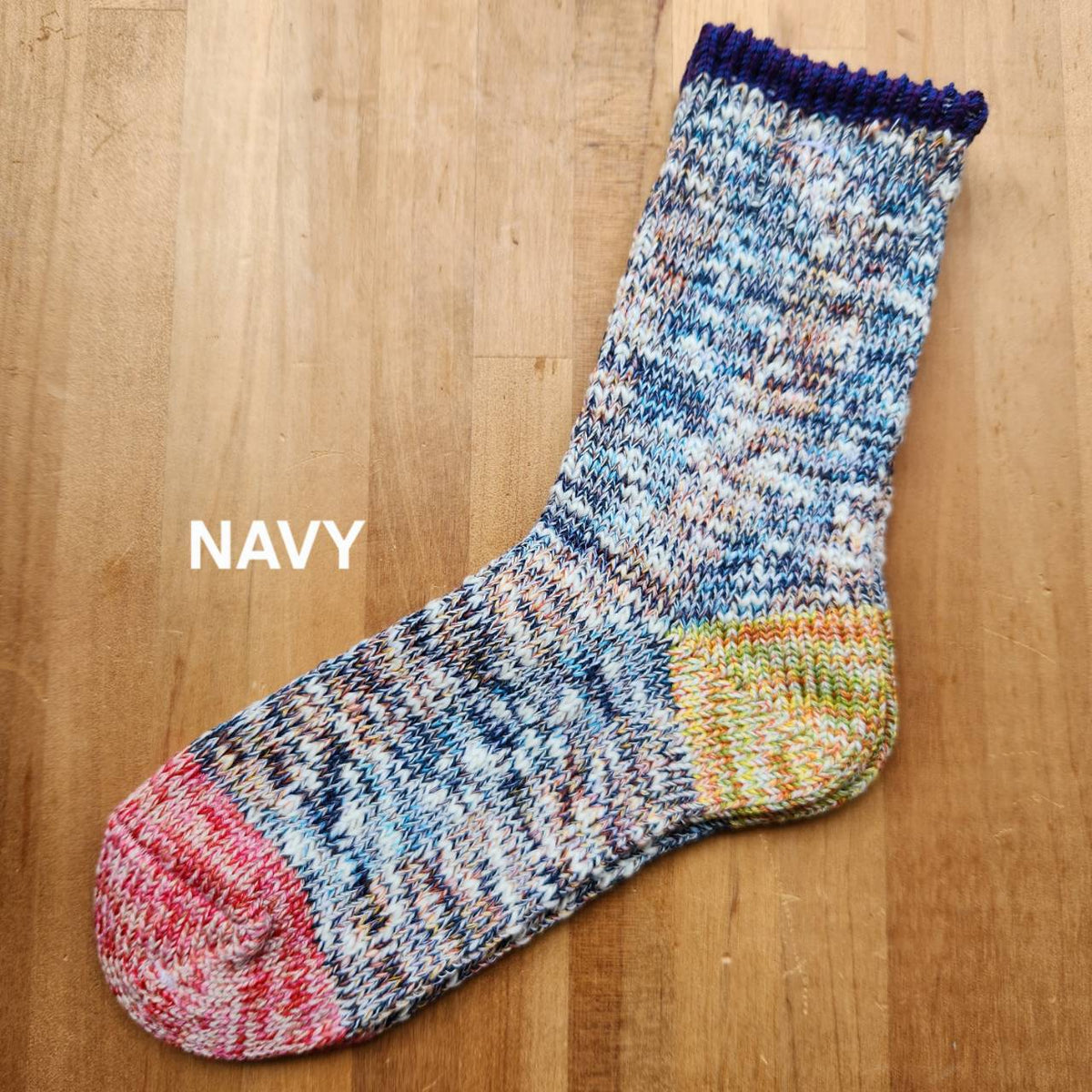 6 色ツイスター杢切り替え LADIES 21652（サイズは23-25cmのワンサイズ）