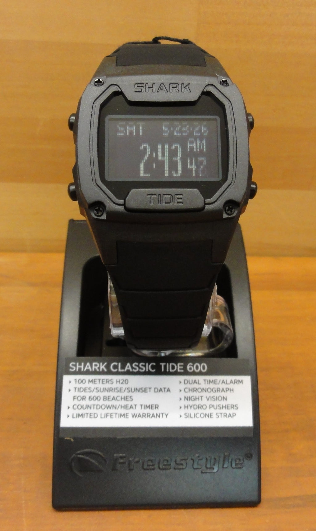 SHARK CLASSIC TIDE(シャーククラッシックタイド) 600 STYLE #101148（カラー：Black (NEG)）