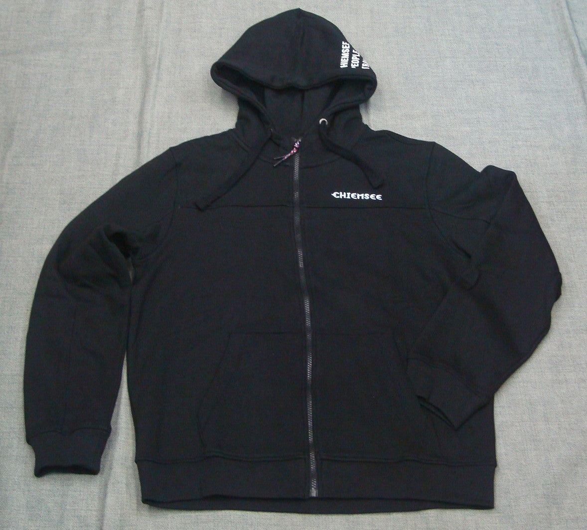 MEN HOODED SWEAT JACKET 00017685（カラー：19-3911 BLACK BEAUTY）