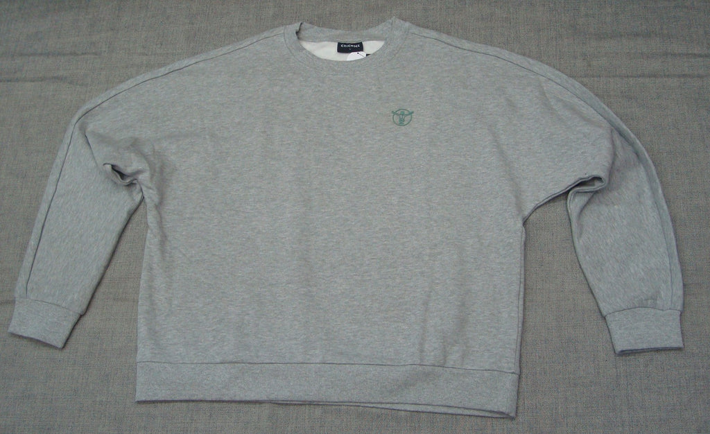 WOMEN SWEATSHIRT 00017352（カラー：17-4402M NEUTRAL GRAY MELANGE）サイズ：L（レディースEUサイズ）