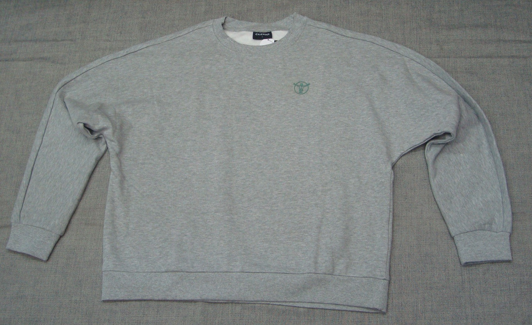 WOMEN SWEATSHIRT 00017352（カラー：17-4402M NEUTRAL GRAY MELANGE）サイズ：L（レディースEUサイズ）
