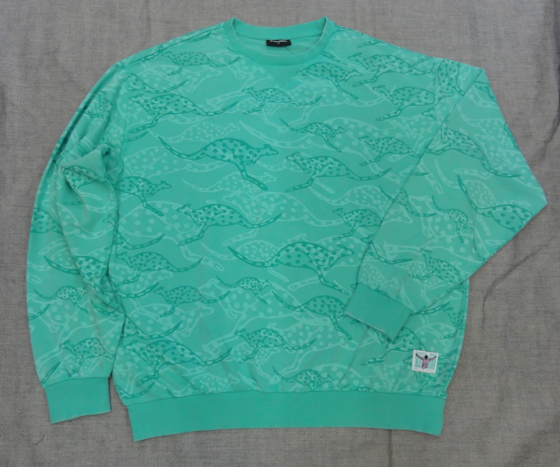 MEN SWEAT SHIRT 3326014（カラー：16-5721 MARINE GREEN）