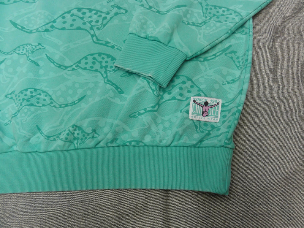MEN SWEAT SHIRT 3326014（カラー：16-5721 MARINE GREEN）