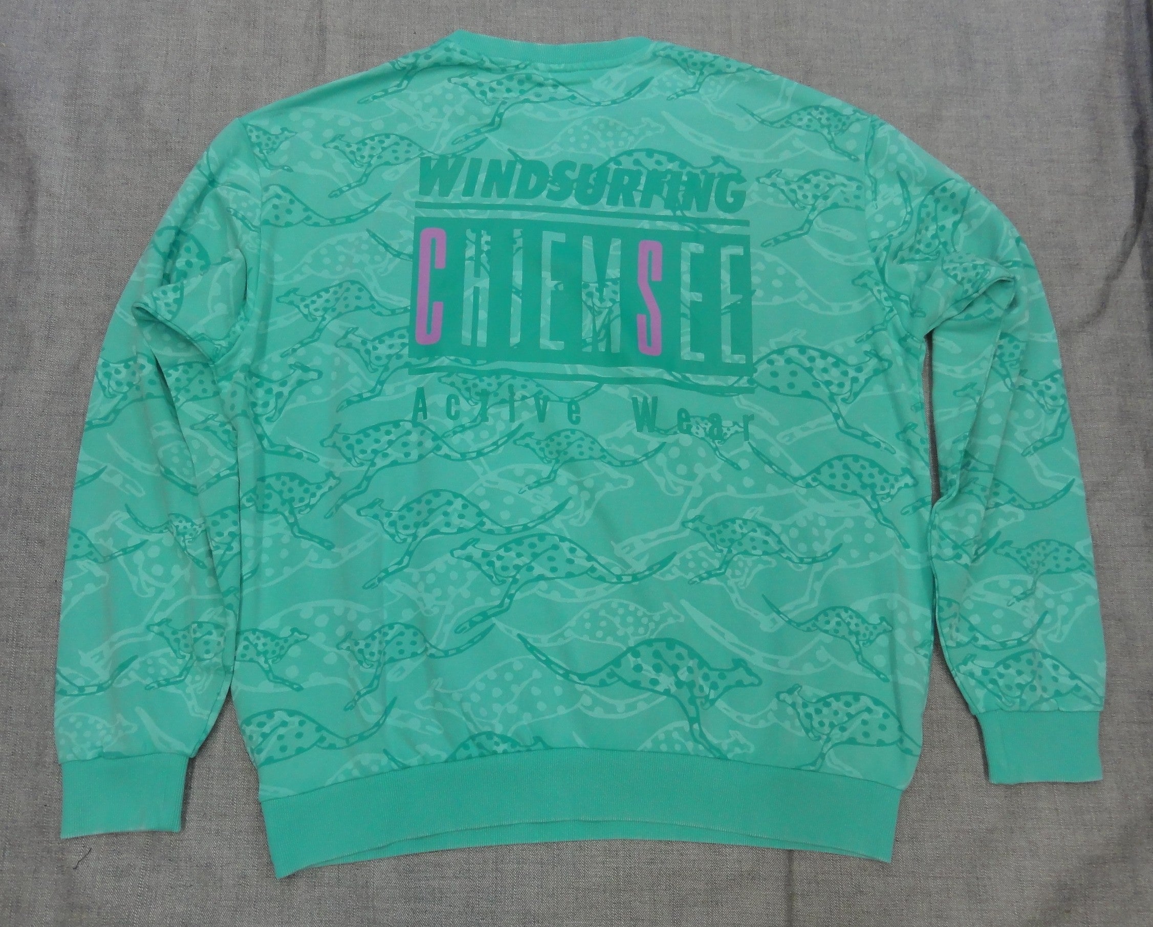 MEN SWEAT SHIRT 3326014（カラー：16-5721 MARINE GREEN）