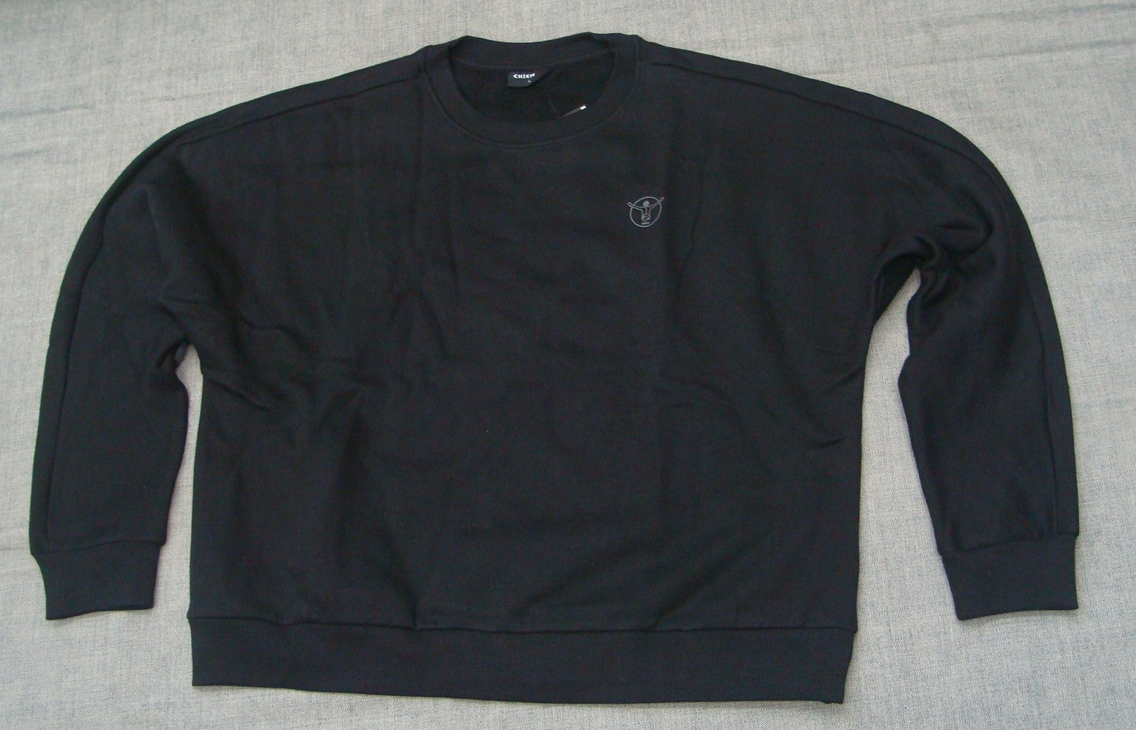WOMEN SWEATSHIRT 00017352（カラー：19-3911 BLACK BEAUTY）サイズ：L（レディースEUサイズ）