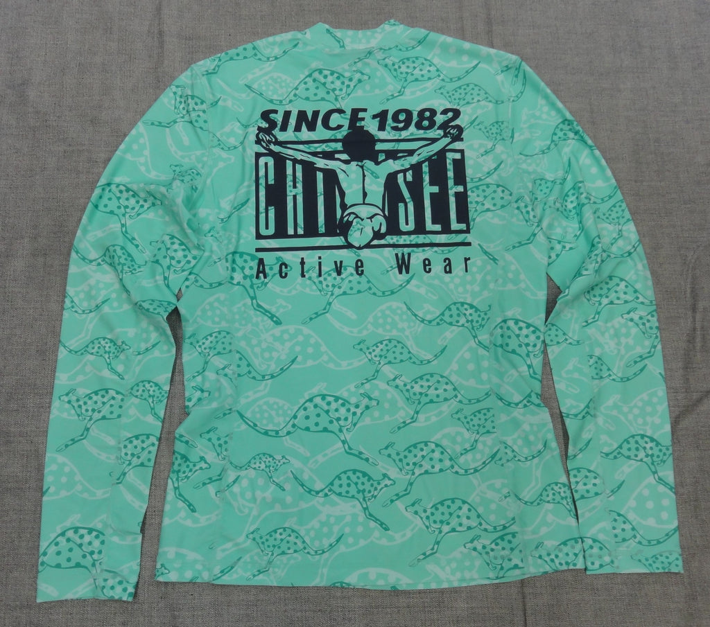 MEN UV SWIM SHIRT 3326138（カラー：16-5721 MARINE GREEN）