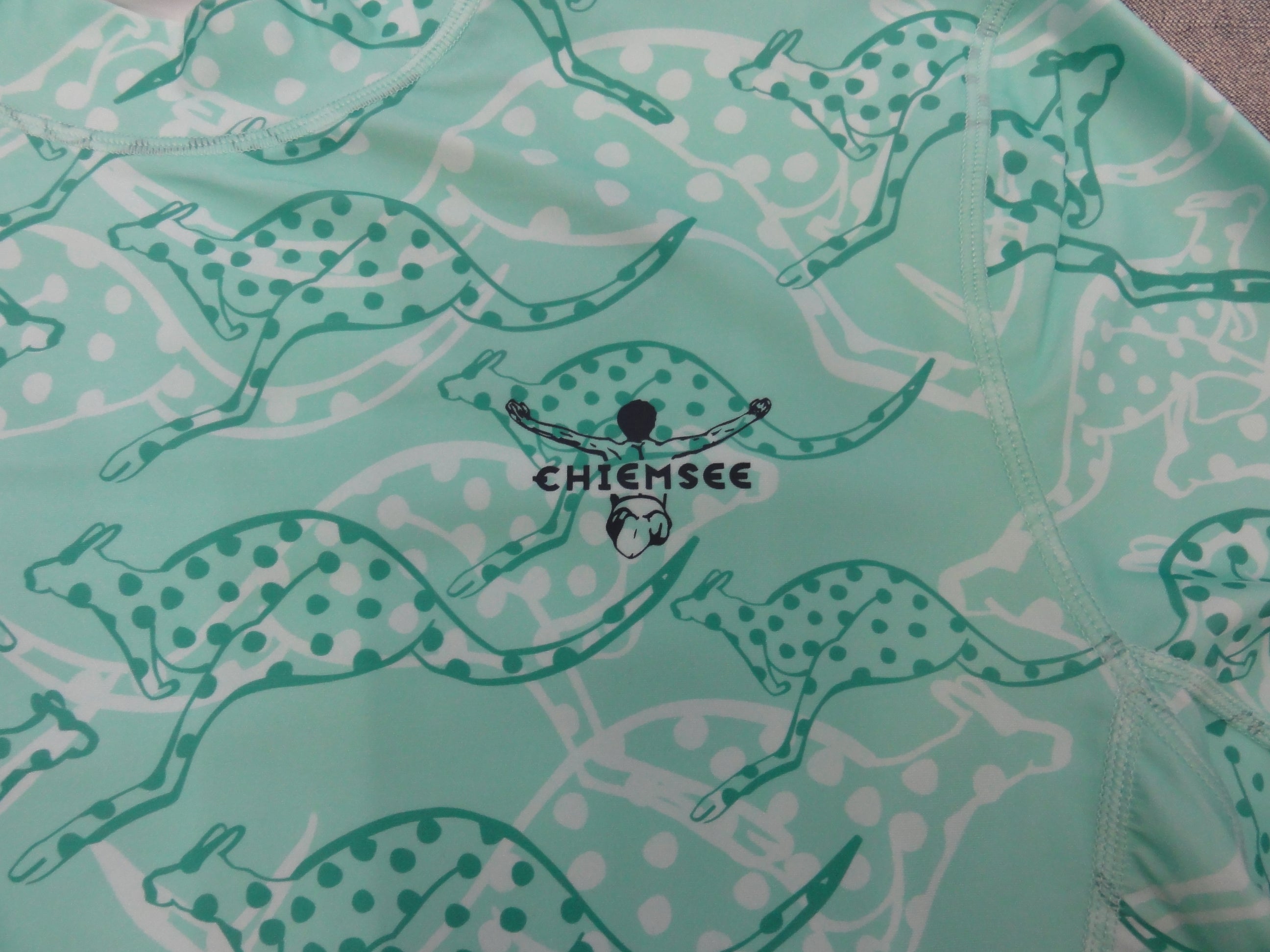 MEN UV SWIM SHIRT 3326138（カラー：16-5721 MARINE GREEN）