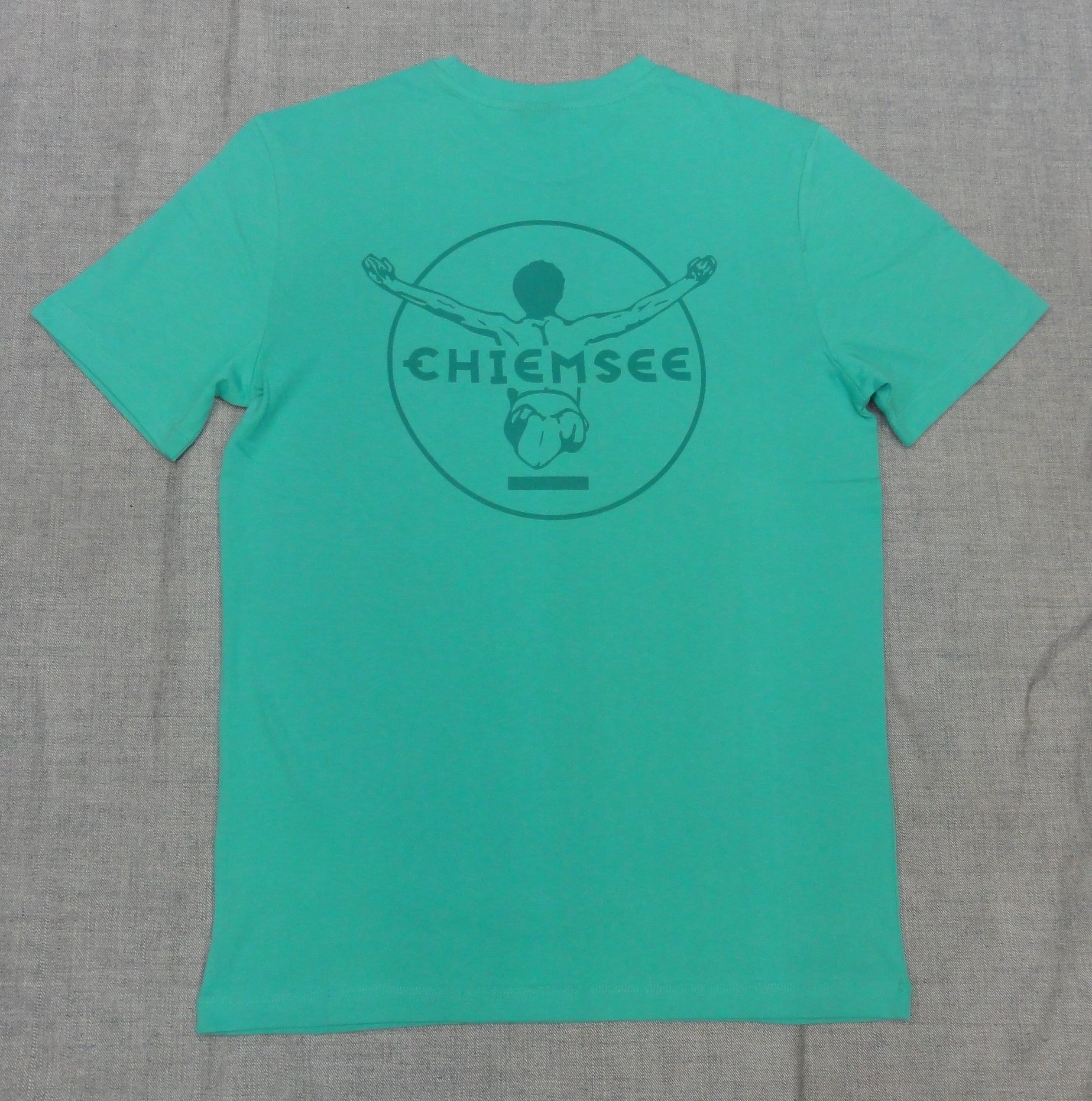 MEN T-SHIRT 3126001（カラー：16-5721 MARINE GREEN）