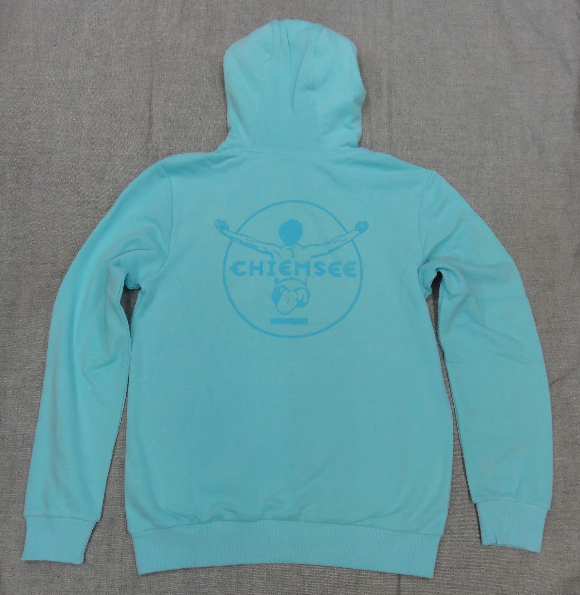 MEN HOODED SWEAT SHIRT 3326003（カラー：13-4307 TROPICAL BREEZE）