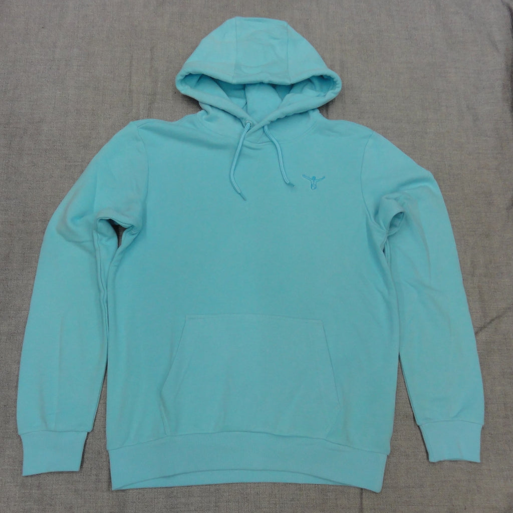 MEN HOODED SWEAT SHIRT 3326003（カラー：13-4307 TROPICAL BREEZE）