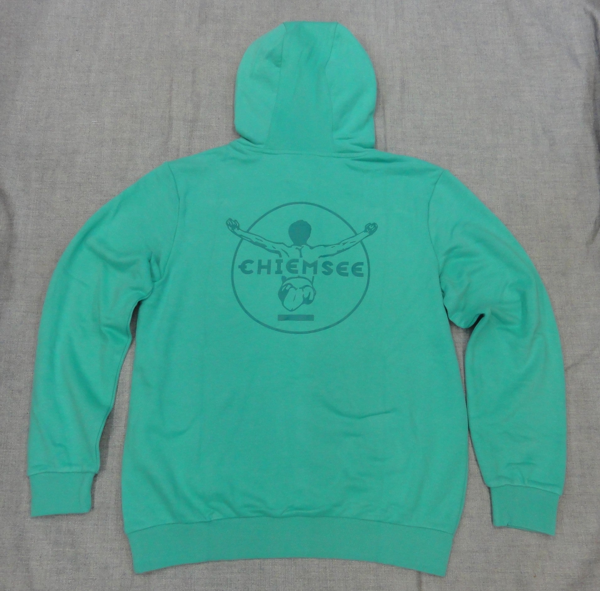 MEN HOODED SWEAT SHIRT 3326003（カラー：16-5721 MARINE GREEN）