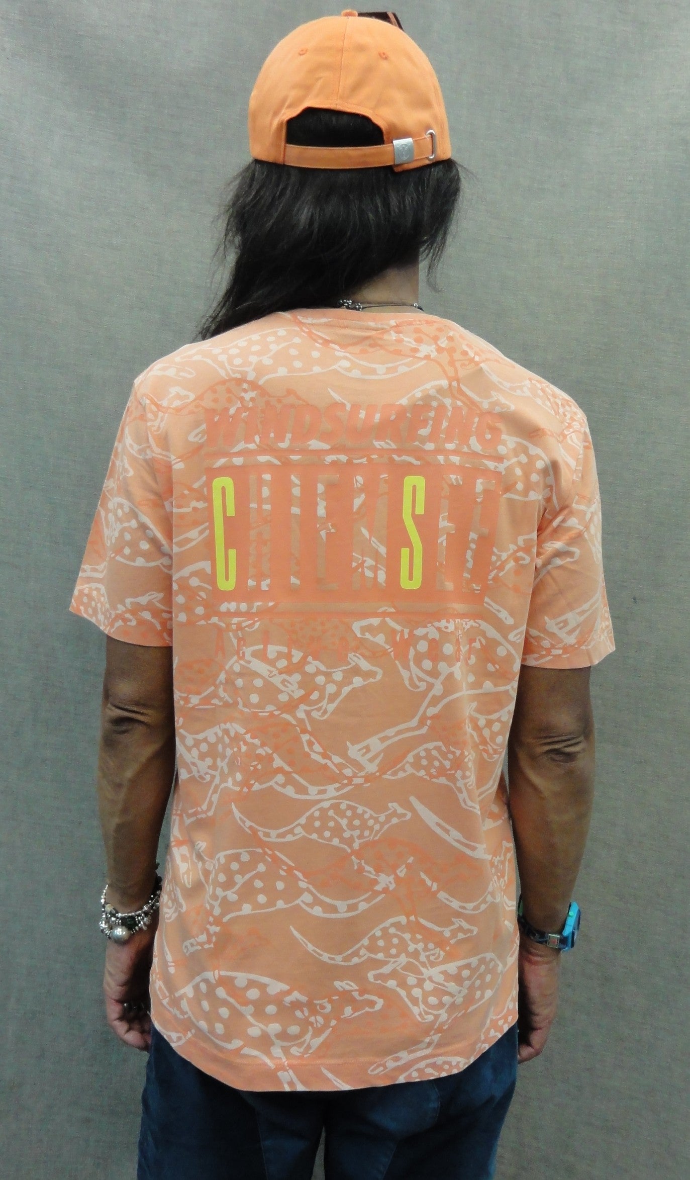 MEN T-SHIRT 3326012（カラー：16-1442 MELON）