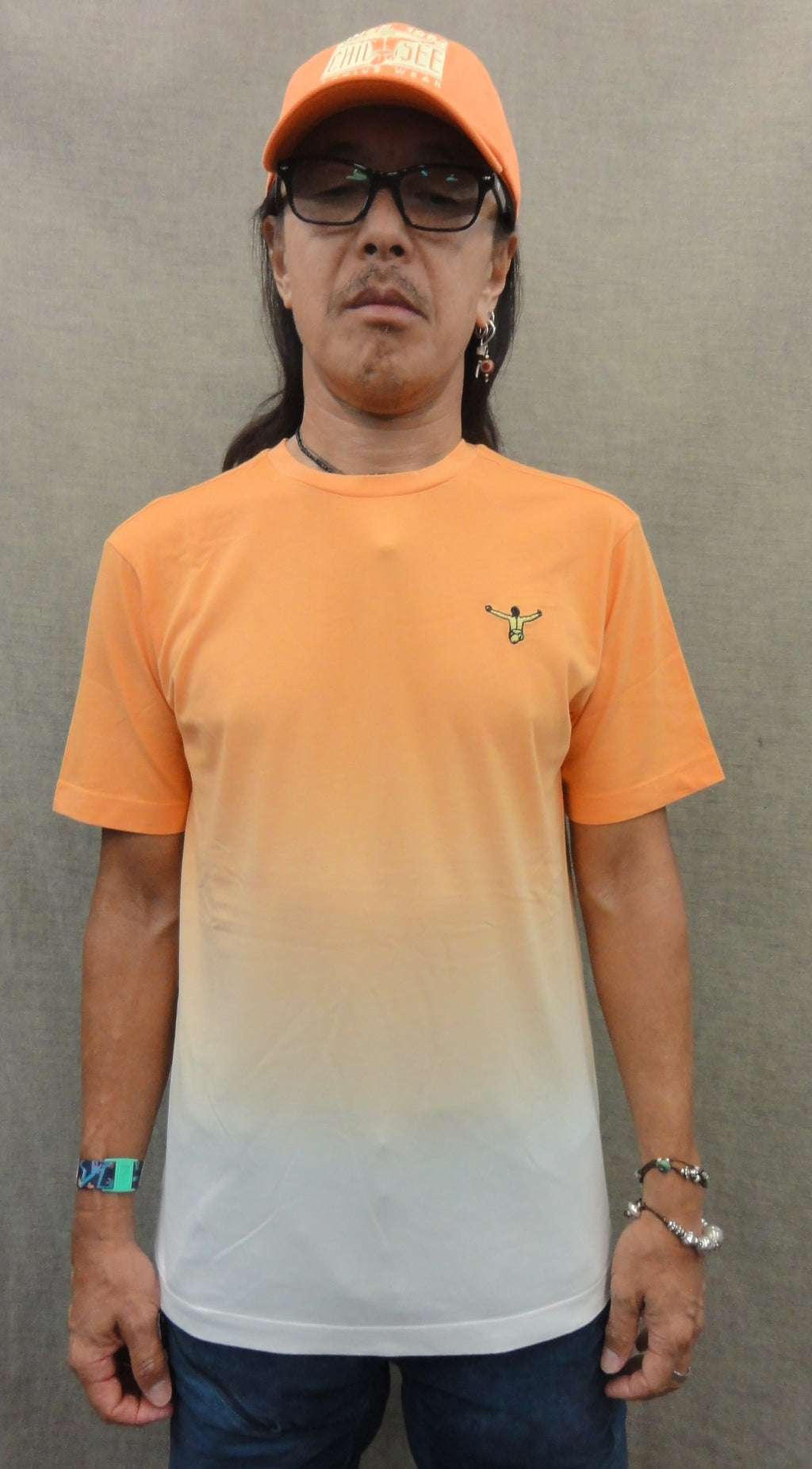 MEN T-SHIRT 3326016（カラー：16-1442 MELON）
