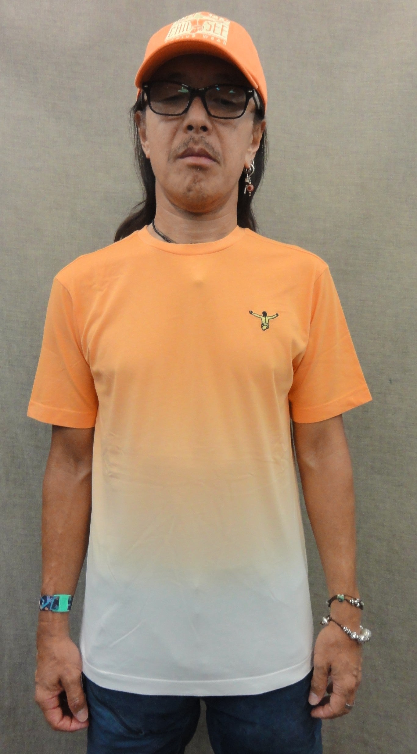 MEN T-SHIRT 3326016（カラー：16-1442 MELON）