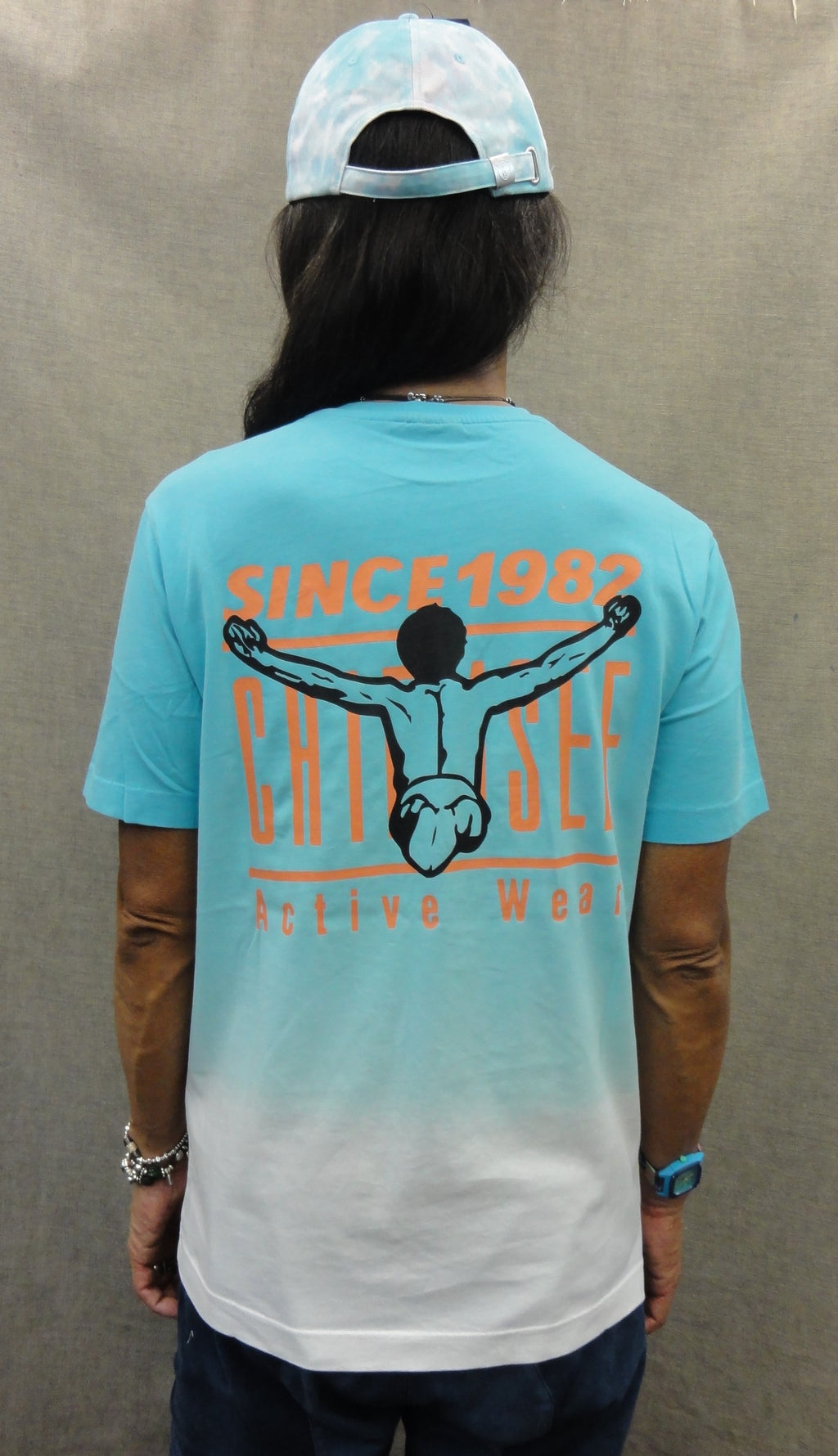 MEN T-SHIRT 3326016（カラー：13-4307 TROPICAL BREEZE）