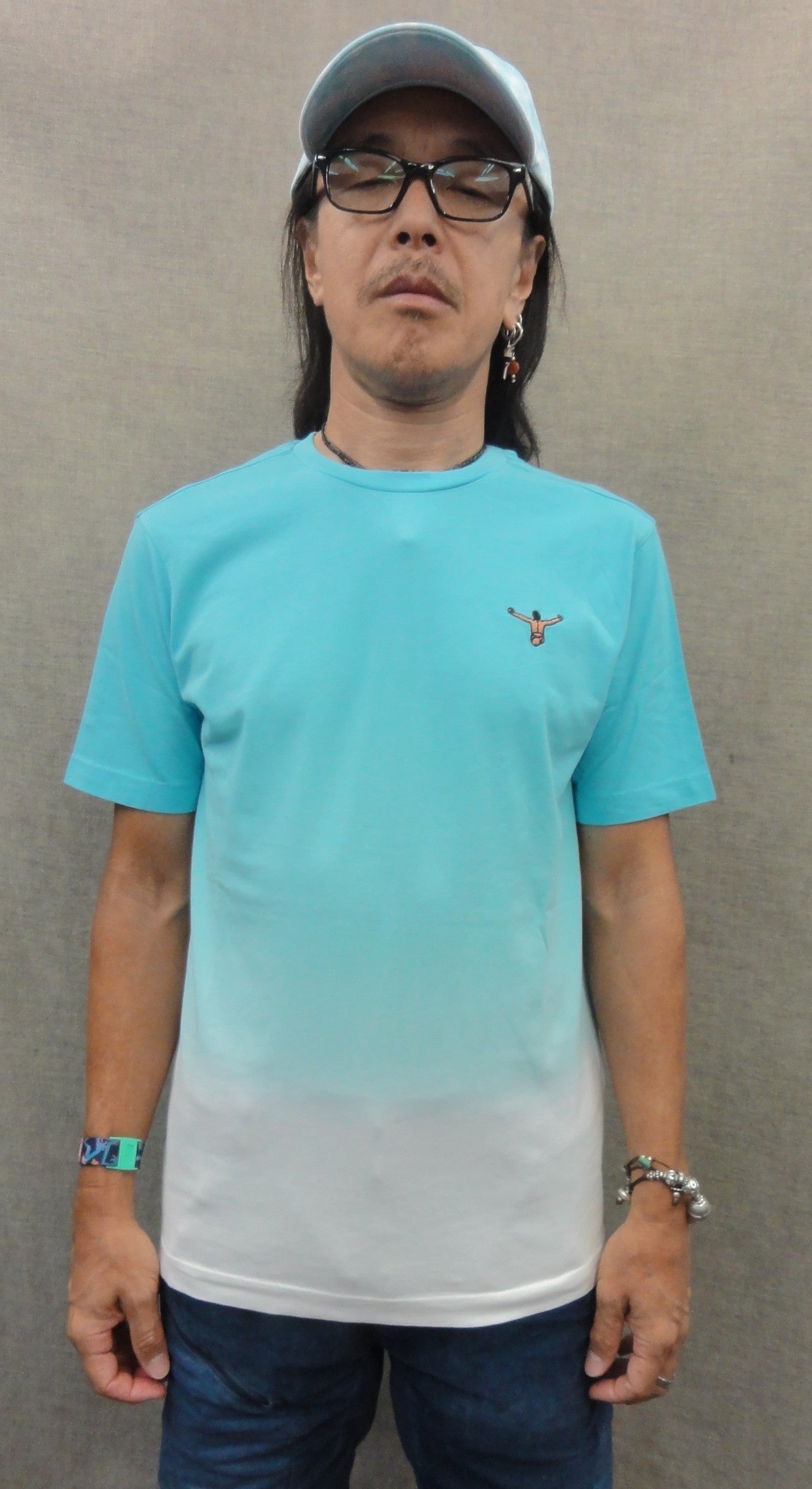 MEN T-SHIRT 3326016（カラー：13-4307 TROPICAL BREEZE）