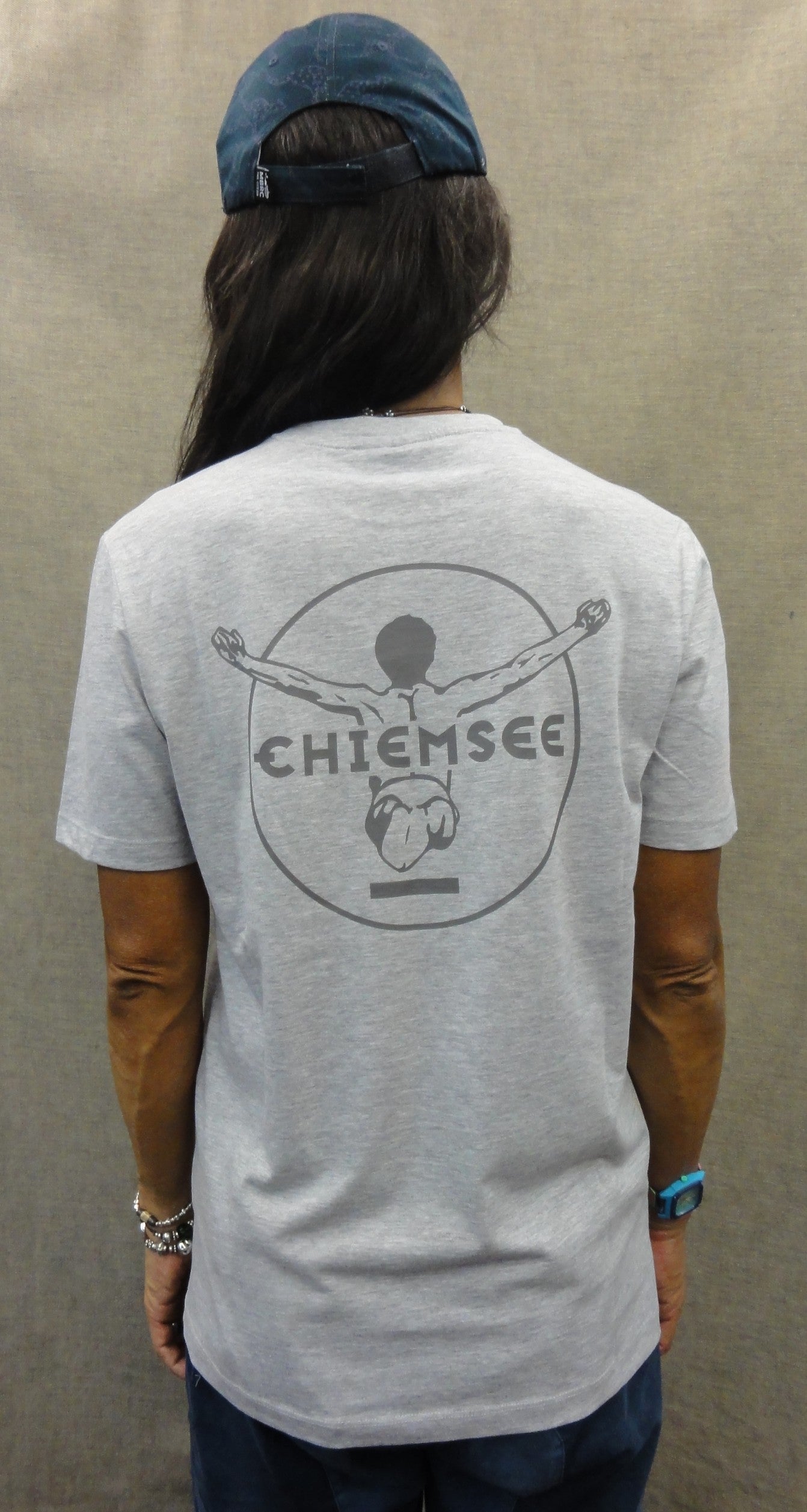 MEN T-SHIRT 3126001（カラー：15-4101M HIGH-RISE MELANGE）